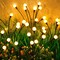 Solar Garden Lights 4-Pack – 32 LED Firefly Solar Lights for Patio, Pathway & Outdoor Decor